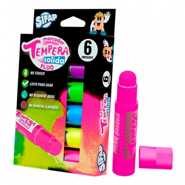 TEMPERA SOLIDA SIFAP X 6 -...