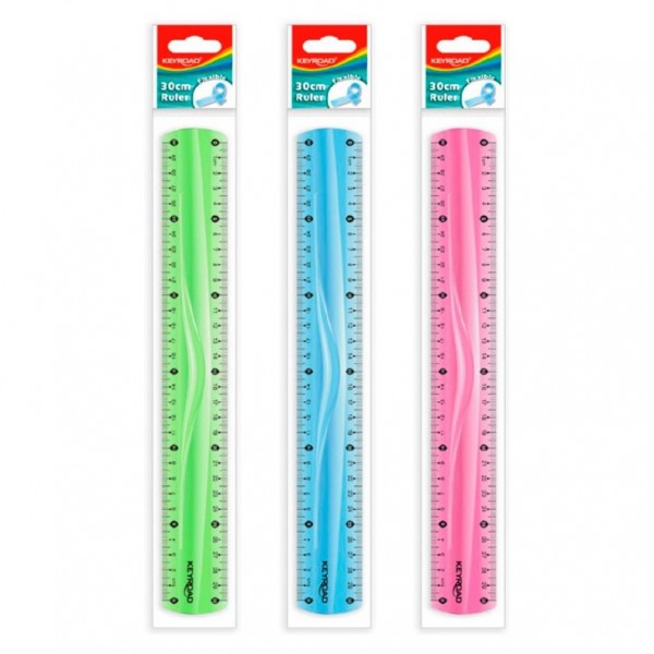 REGLA FLEXIBLE 30CM KEYROAD...