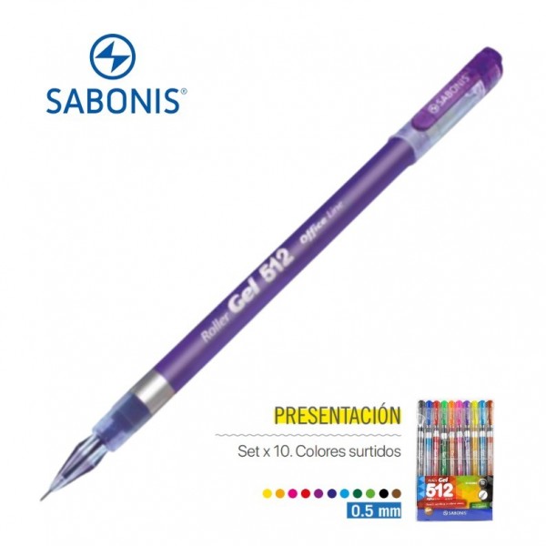 BOLIGRAFO GEL SABONIS...