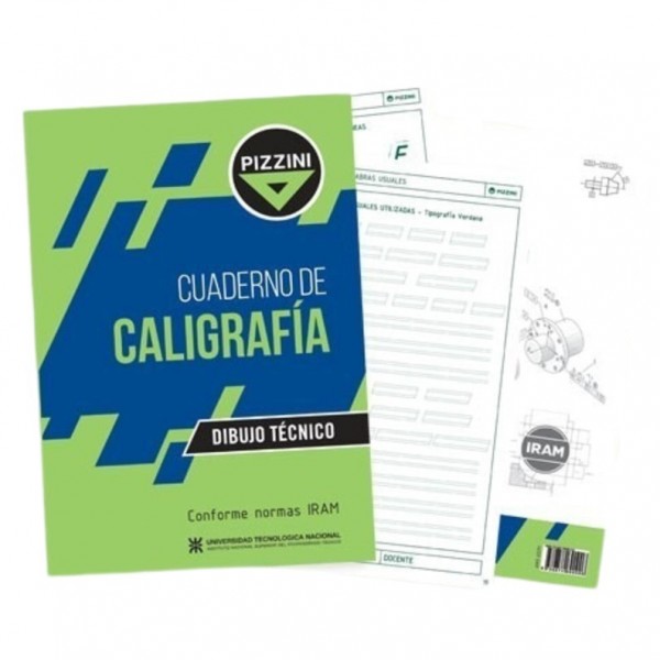 CUADERNO DE CALIGRAFIA PIZZINI