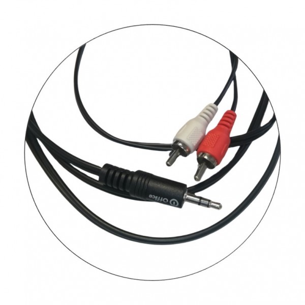 CABLE DE AUDIO OFFICE PLUG...