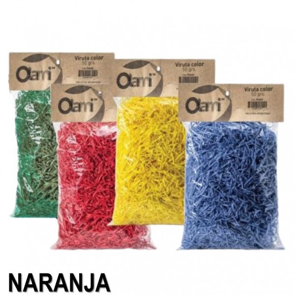 VIRUTA OLAMI COLOR NARANJA