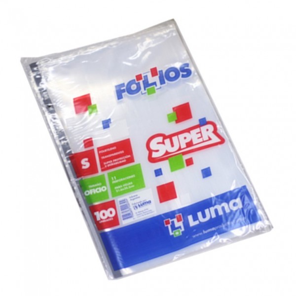 FOLIOS OFICIO SUPER LUMA...