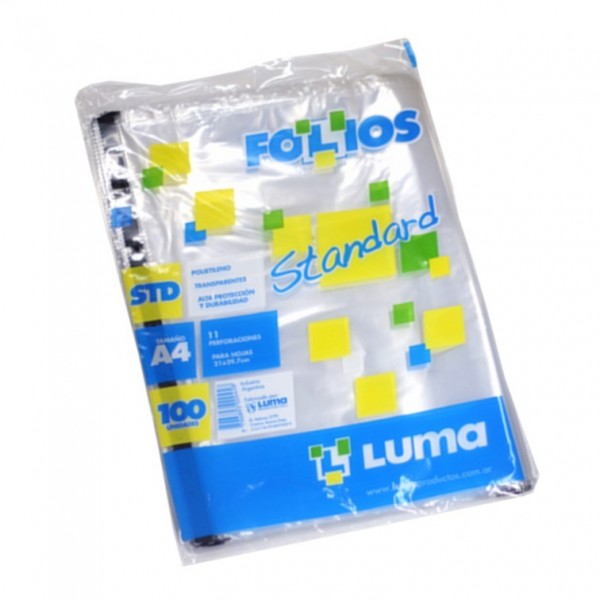 FOLIOS A4 STANDARD LUMA...
