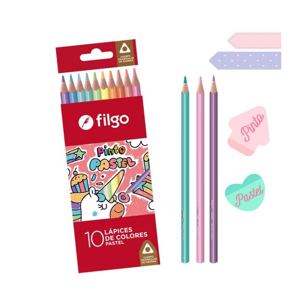 LAPICES DE COLOR PASTEL...