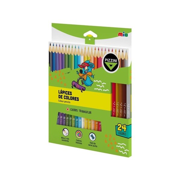 LAPICES DE COLORES X 24...