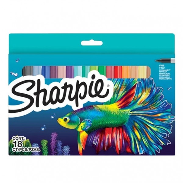 MARCADOR SHARPIE COLORES...