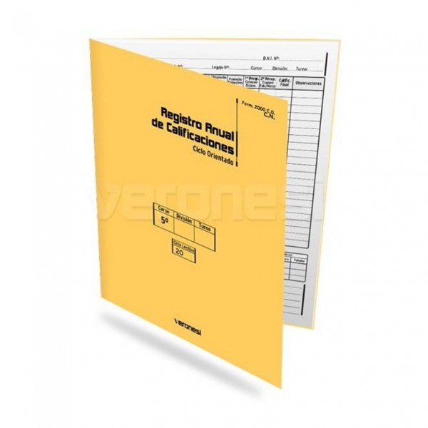 REGISTRO ANUAL DE...