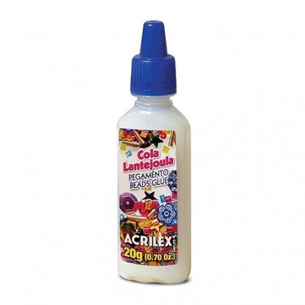 COLA LENTEJUELA ACRILEX 20GR