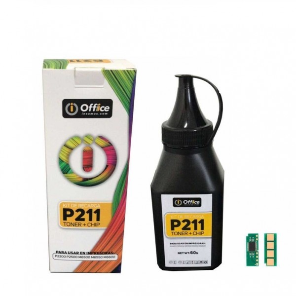 KIT DE RECARGA TONER + CHIP...