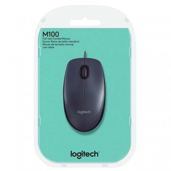 MOUSE USB GRIS LOGITECH -...