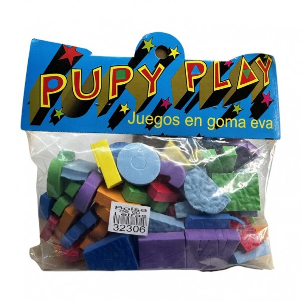 LETRAS DE GOMA EVA GRUESAS...