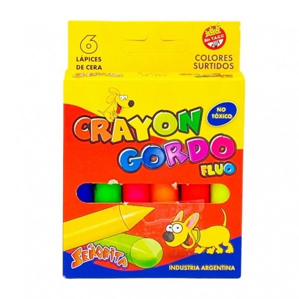 CRAYONES SEÑORITA FLUOR X...
