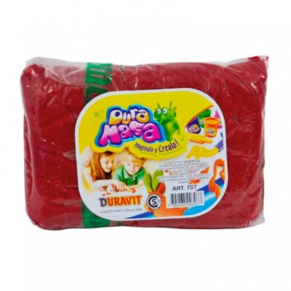 MASAS DURAMASA X 1KG - ROJO