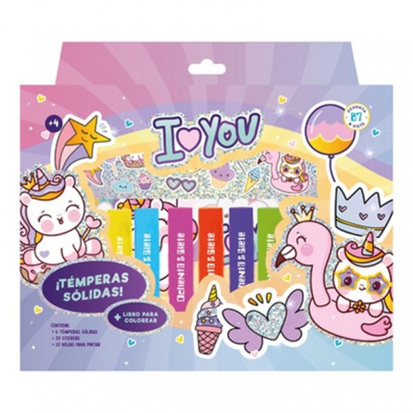 LIBRO 87 TEMPERAS SOLIDAS -...