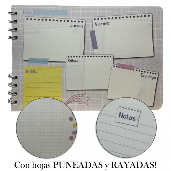 SET DE REGALO PLANNER REYSA...