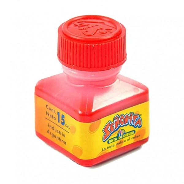 TINTA CHINA SEÑORITA - ROJO
