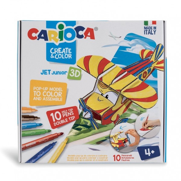 SET CARIOCA CREA Y COLOREA...