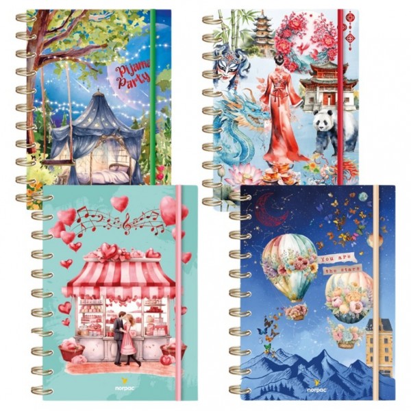 CUADERNO NORPAC MEDIUM T/D...