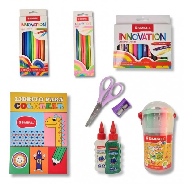 KIT SIMBALL COLOREARTE DE...