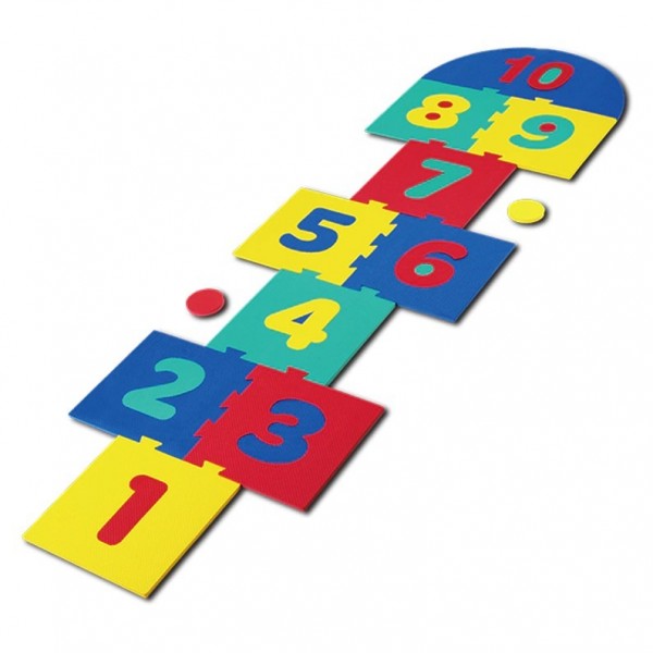 PISO DE GOMA EVA  RAYUELA...