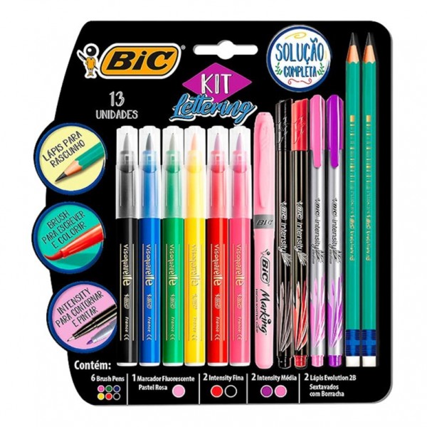 KIT BIC INTENSITY LETTERING...