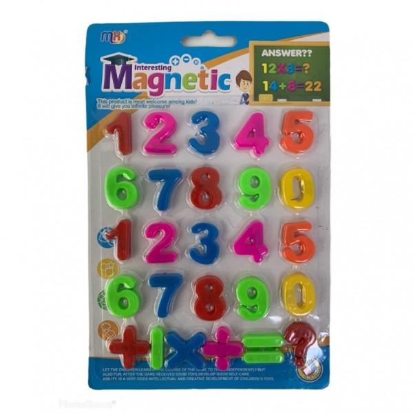 NUMEROS MAGNETICOS CHICOS