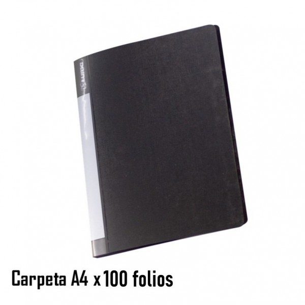 CARPETA CON FOLIOS LUMA A4...