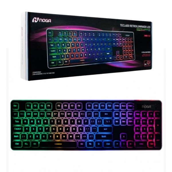 TECLADO NOGANET USB GAMER...