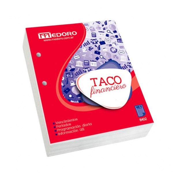 TACO FINANCIERO 2025 MEDORO