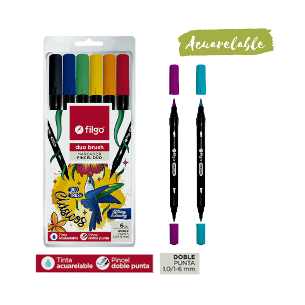 MARCADORES COLOR DUO BRUSH...