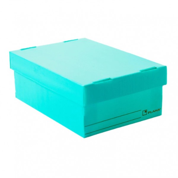 CAJA PLASTICA PLANA CON...