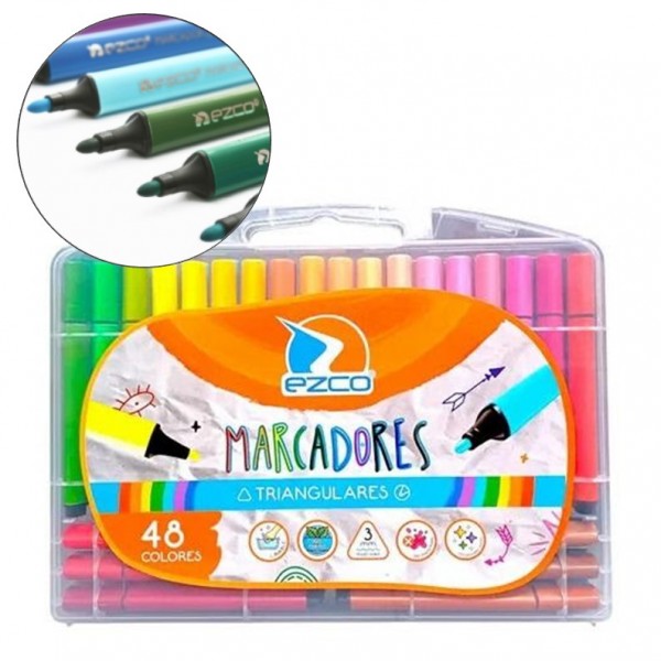 MARCADORES EZCO TRIANGULAR...