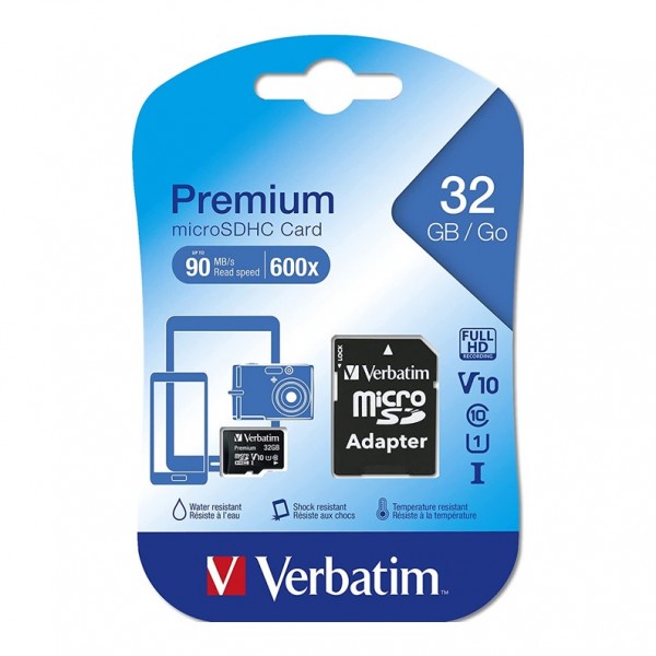 MEMORIA MICROSD VERBATIM 32GB
