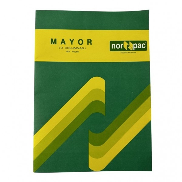 LIBRO MAYOR NORPAC