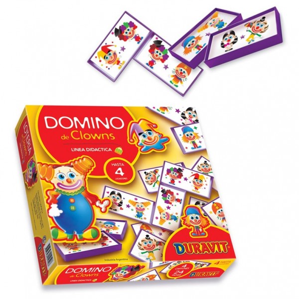 JUEGO DURAVIT DOMINO PAYASO...